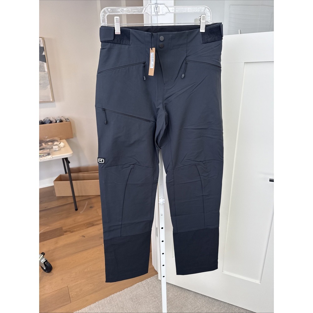 ORTOVOX Ortler Womens Softshell Pants – Black Raven – Medium – NWT